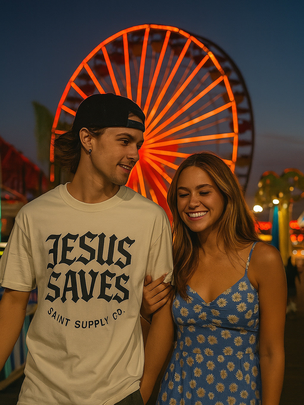 JESUS SAVES Tee – Saint Supply Co.